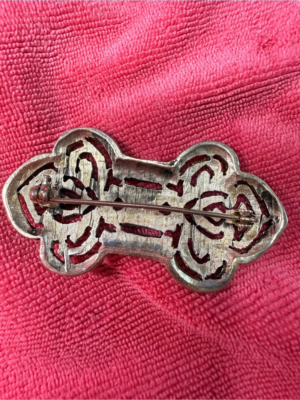 1940’s Silver Filigree Brooch passed over by Great Grandmother from Germany